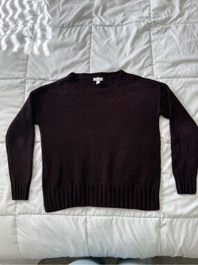 Charter Club Plum Crewneck Sweater